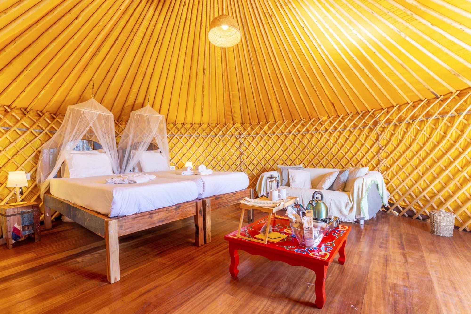 Resort De Arrieta Village - Yurts And Stone - Shared Pool - Walking Distance To Arrieta - Eco Friendly