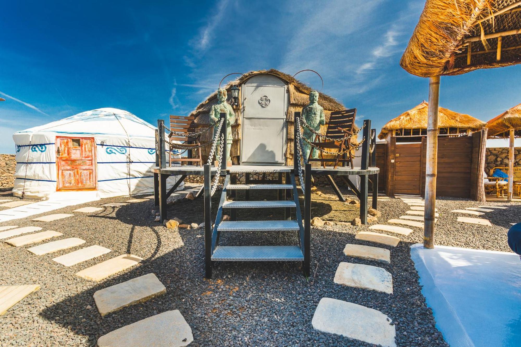 De Arrieta Village - Yurts And Stone - Shared Pool - Walking Distance To Arrieta - Eco Friendly * Tabayesco